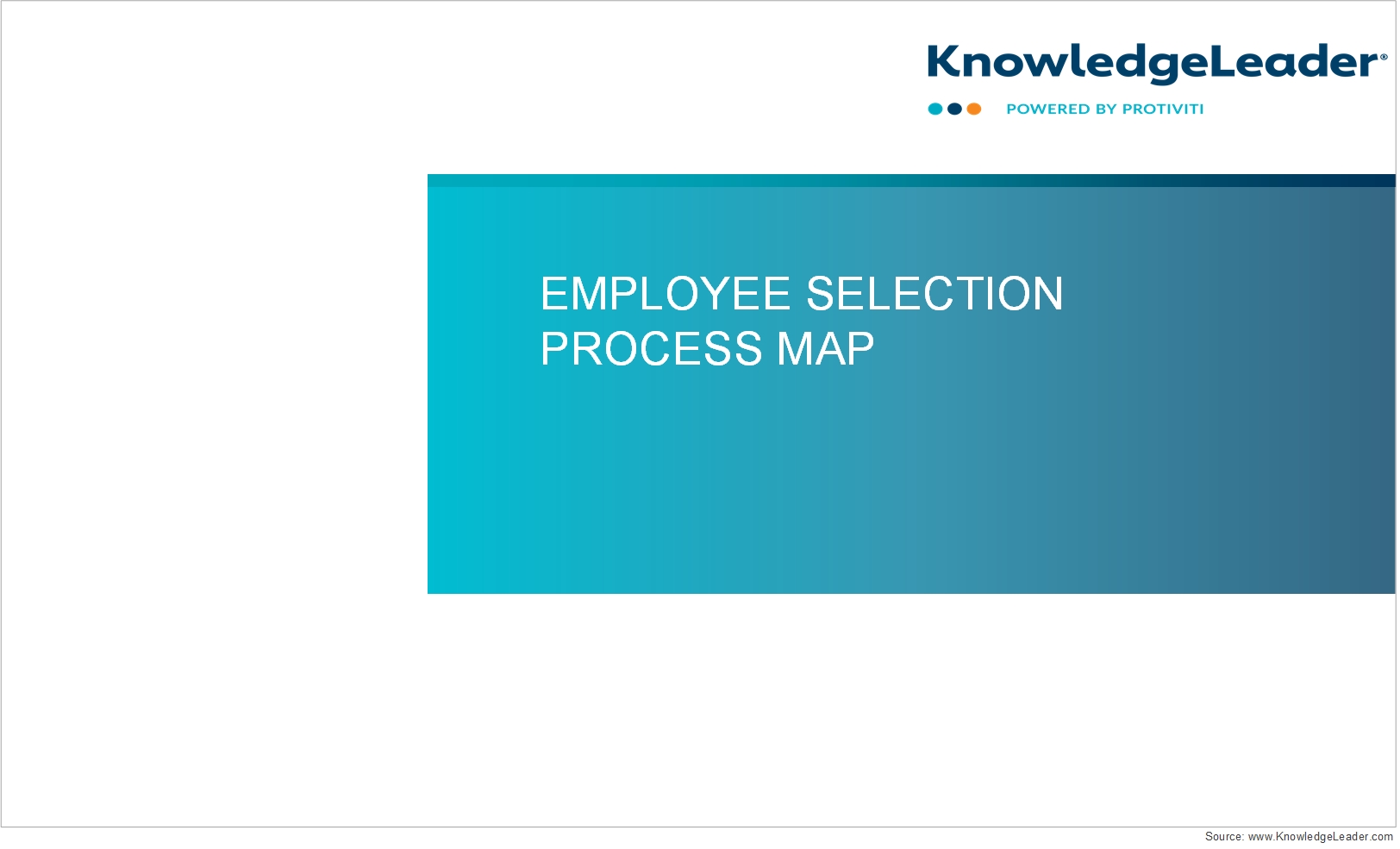 screenshot of the first page of Employee Selection Process Flow
