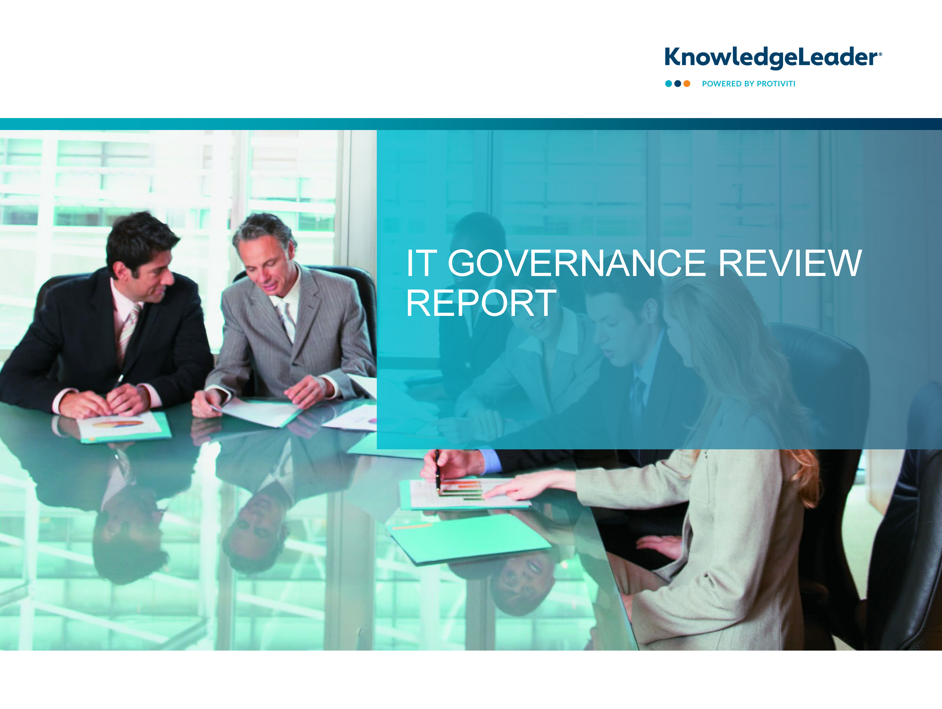 Screenshot of the first page of IT Governance Review Report2