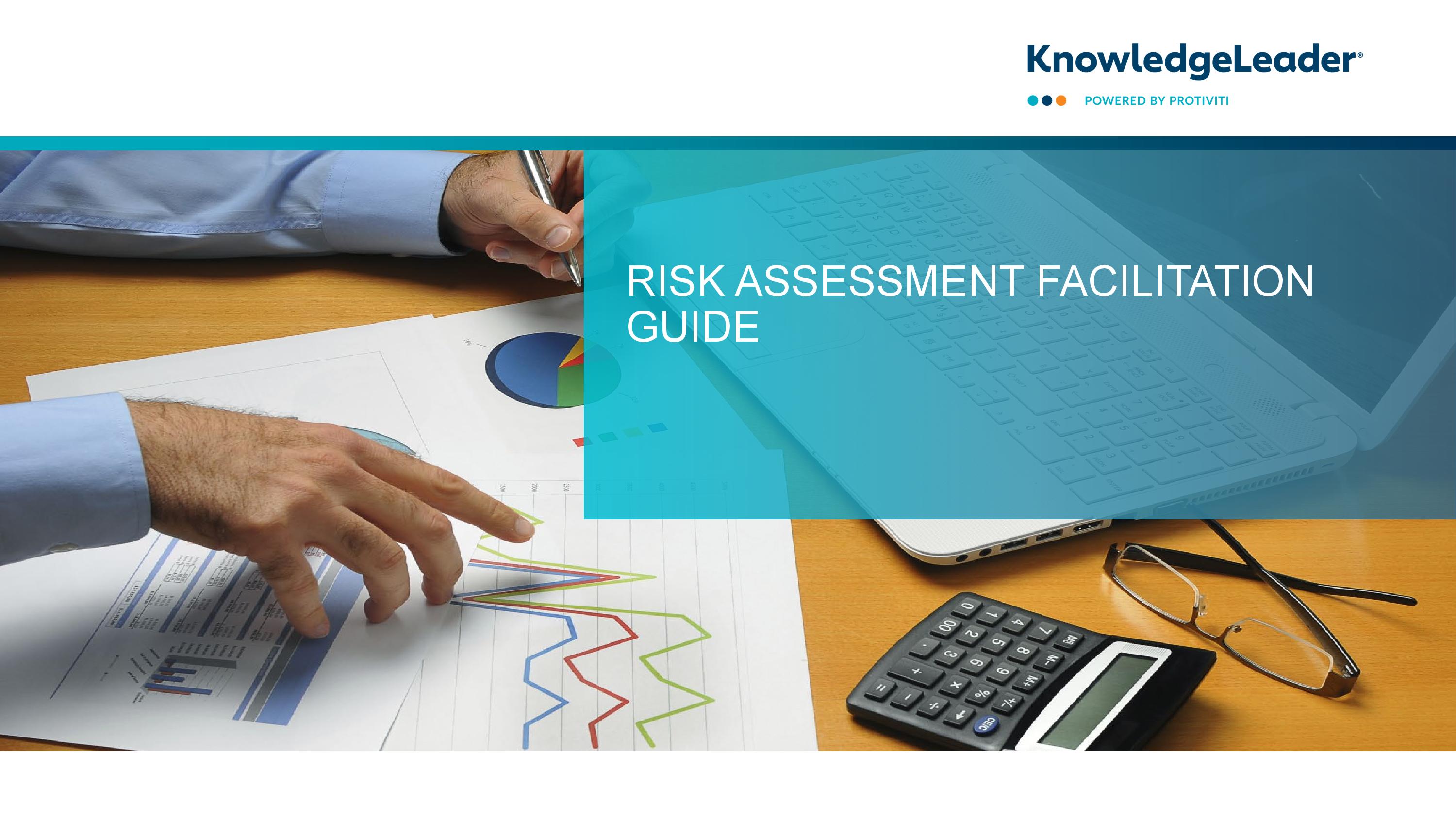Screenshot of the first page of Risk Assessment Facilitation Guide