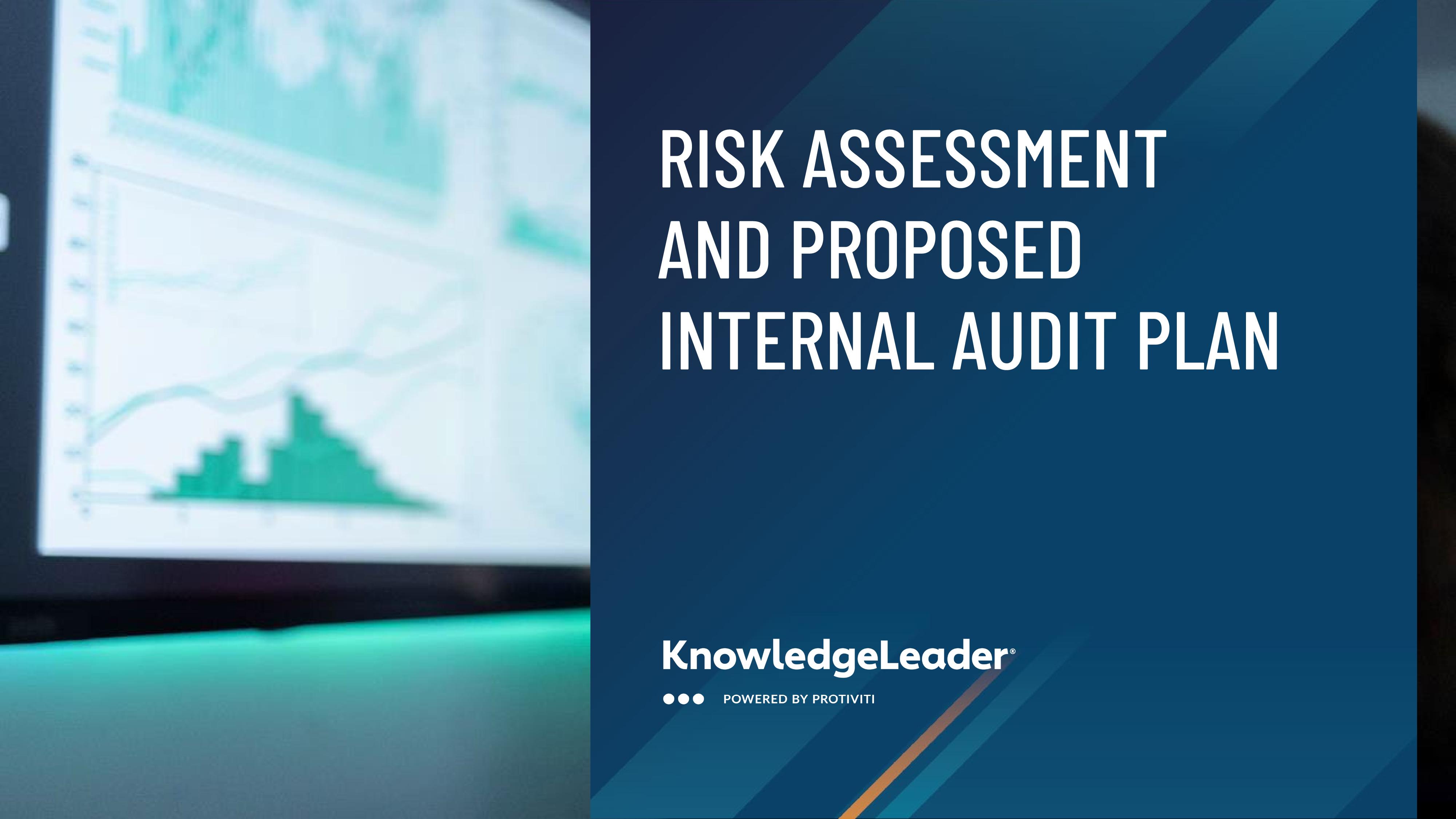 screenshot of the first page of Risk Assessment and Proposed Internal Audit Plan