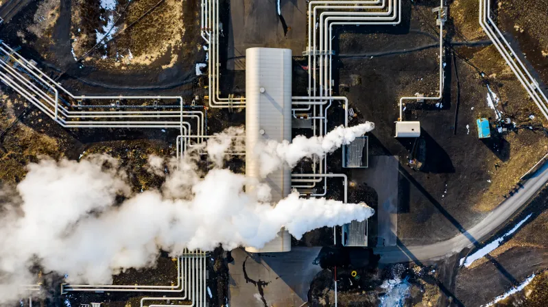 image of factory and smoke