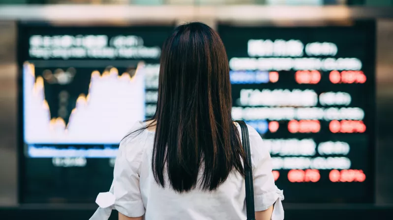 image of girl watching screen